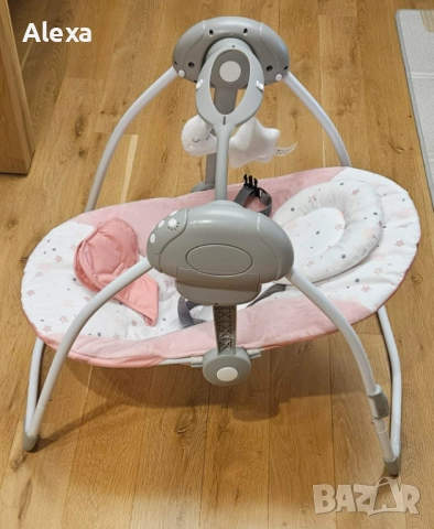 Електрическа люлка Chipolino модел Moonlight Чиполино, снимка 3 - Детски люлки - 51913651