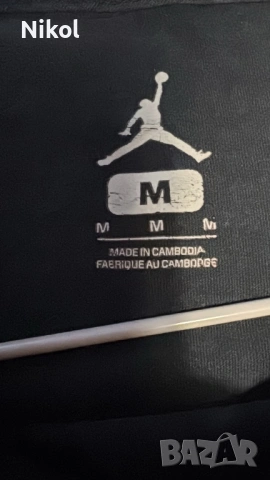 Оригинална Jordan тениска, снимка 3 - Тениски - 53442612