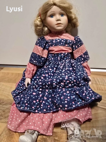 Порцеланова кукла, снимка 2 - Кукли - 52924072