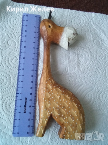 Дървена фигурка 51760, снимка 7 - Антикварни и старинни предмети - 52787445