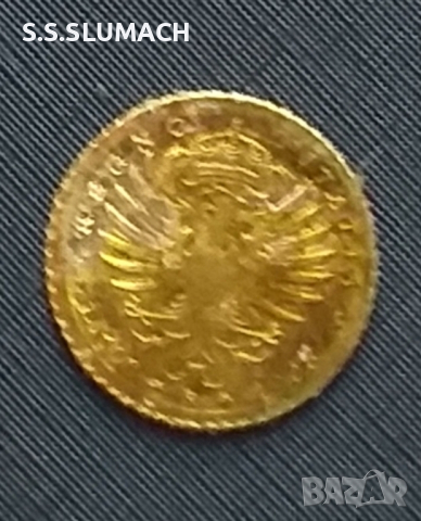  Златна монета Италия Виторио Емануеле 1903г
