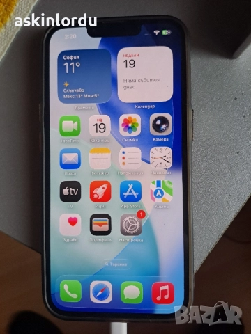 Apple iPhone 14, 128GB, Батерия 88%, Midnight Blue, Отлично състояние, снимка 9 - Apple iPhone - 52105409