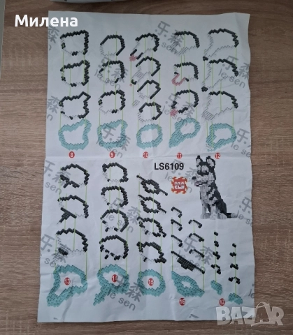 3D пъзел куче Хъски - 5000 части, снимка 6 - Игри и пъзели - 51741710