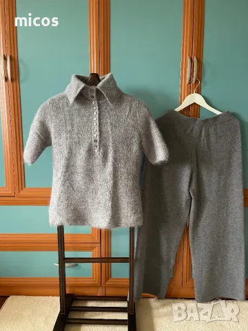 H&M от лимитираната колекция,блуза с прекрасна яка, снимка 4 - Блузи с дълъг ръкав и пуловери - 47950160