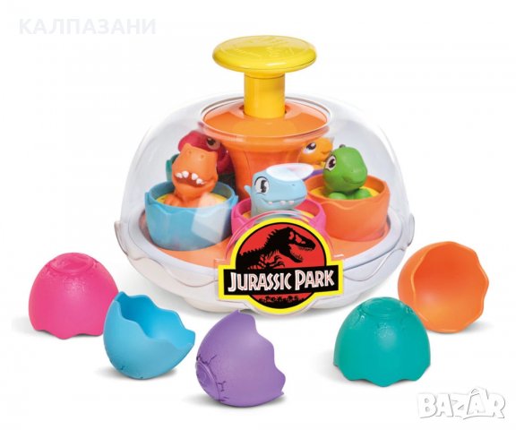 Завърти и излюпи динозавърските яйца Toomies Jurassic World