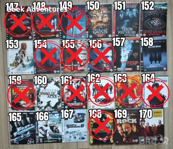 Екшън Филми DVD's - Оригинални Дискове на Английски Език - 5 лв/бр , снимка 8 - Екшън - 47015417