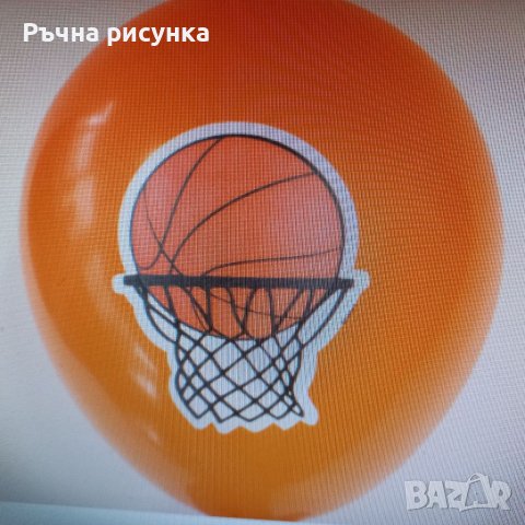 Балони щампа баскетбол , снимка 1 - Декорация за дома - 40023621