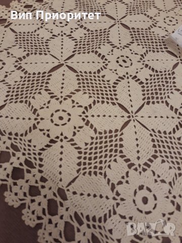 Каре № 44 ръчна изработка, от качествено макраме, снимка 4 - Покривки за маси - 39146126