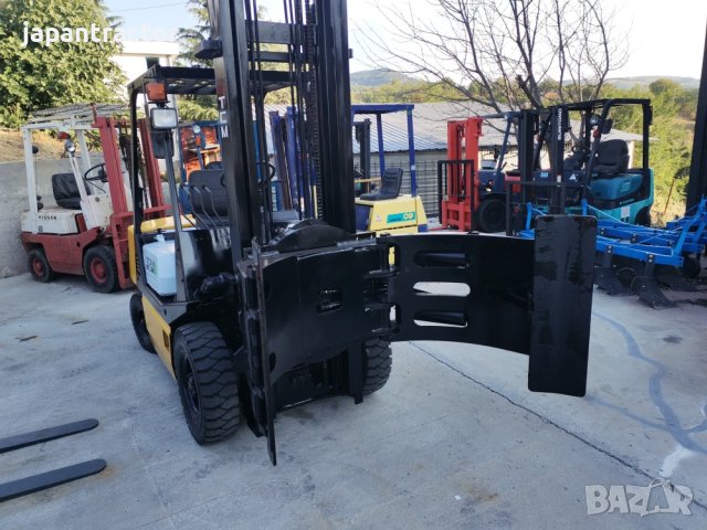 мотокар със щипка и ротатор