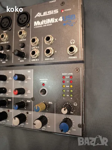Alesis пулт смесител миксер , снимка 2 - Ресийвъри, усилватели, смесителни пултове - 55972713