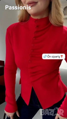 Дамска блуза, снимка 2 - Блузи с дълъг ръкав и пуловери - 53247153