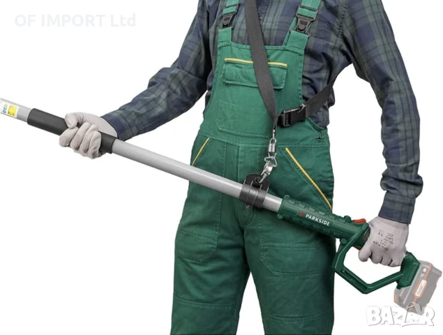 Aкумулаторна Градинска Телескопична Резачка PARKSIDE PAHE 20-Li D4, снимка 7 - Градинска техника - 50952433