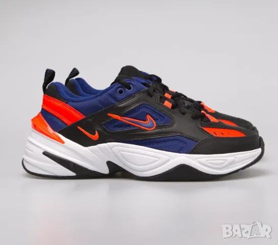 Маратонки Nike M2K Tekno номер 43 ,5 -44 черен / дълбоко кралско синьо , снимка 5 - Маратонки - 48951881