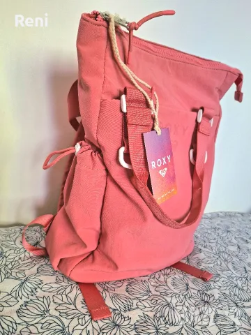 Раница ROXY, оригинална, сладък цвят, НОВА!, снимка 2 - Раници - 56022358