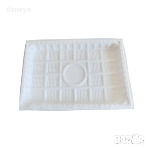 3856 Правоъгълни чинии за еднократна употреба, 20 броя в пакет, снимка 4 - Чинии - 41537000