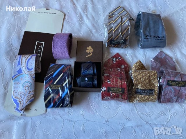 Лот качествени вратовръзки, 100% коприна, Tie Rack, Bijoux Terner, китайски и български, италианска , снимка 3 - Други - 40209046