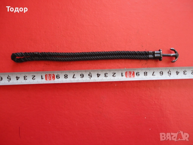 Страхотна мъжка гривна с котва Paul Hewitt