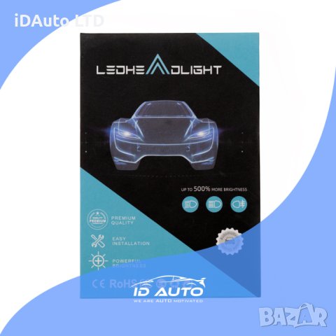 LED Крушки 26000lm Комплект h1, h7, лед, светлини, осветление, снимка 10 - Аксесоари и консумативи - 40912208