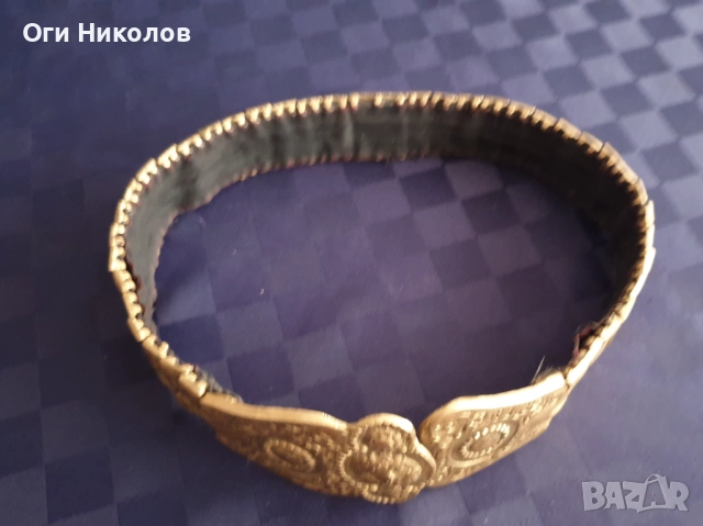 Фолклорен дамски колан, снимка 9 - Антикварни и старинни предмети - 51627700