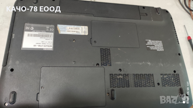 Лаптоп Toshiba Satellite L775D-10V, снимка 4 - Части за лаптопи - 44774830
