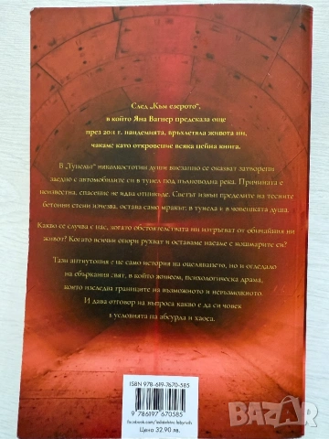 Тунелът - Яна Вагнер, снимка 2 - Художествена литература - 52909946