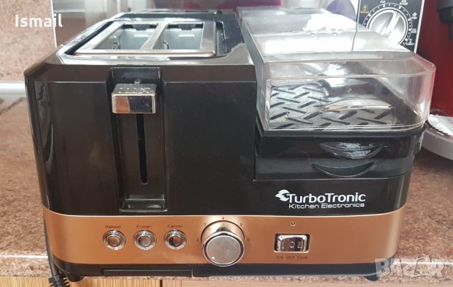 Тостер Turbo Tronic с функция за приготвяне на яйца, Инокс, снимка 3 - Тостери - 35983383