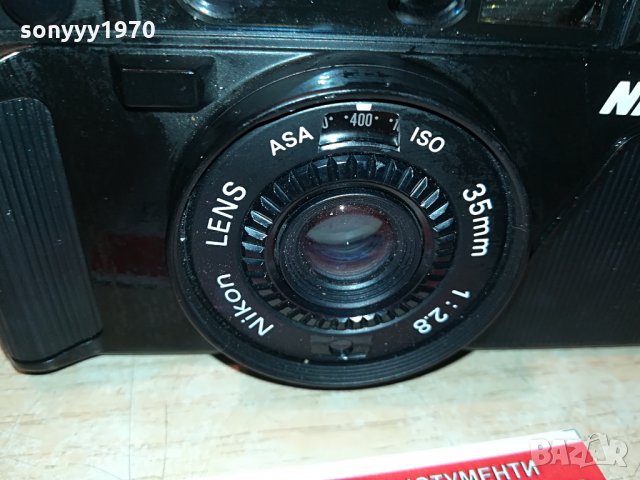 ПОРЪЧАН-nikon l35af-ретро фото внос франция 2608211956, снимка 6 - Фотоапарати - 33933819