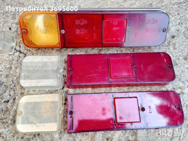 Москвич Moskvoch 407 408 412 стопове стоп ляв десен стъкло, снимка 7 - Части - 49855885