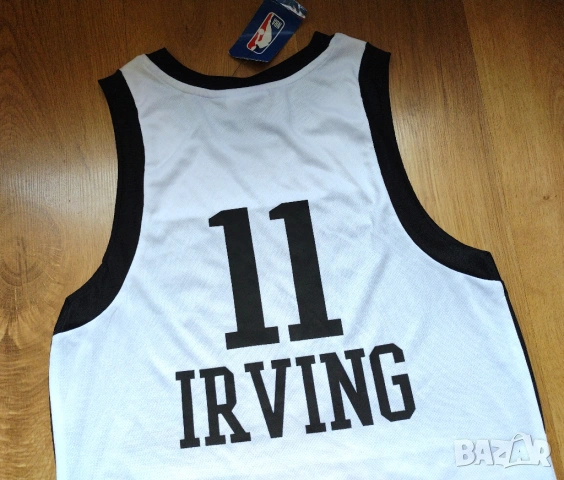 NBA / Brooklyn Nets / #11 IRVING - нов мъжки баскетболен потник М, снимка 4 - Спортни дрехи, екипи - 53753371