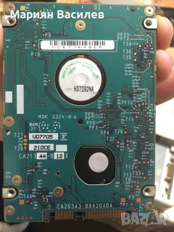 Hard Drive Disk Fujitsu 120GB, снимка 2 - Части за лаптопи - 41668677