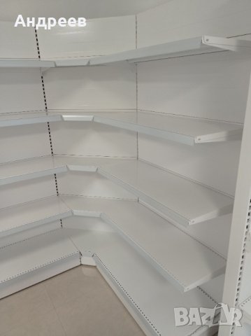 Вътрешен ъглов модул и крайстенни стелажи, снимка 2 - Стелажи и щандове - 35884202