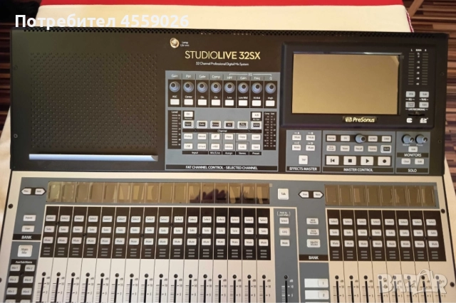 Професионален дигитален миксер - PreSonus StudioLive Series 32SX, снимка 2 - Ресийвъри, усилватели, смесителни пултове - 52361605