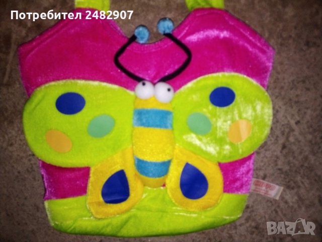 Детска плюшена чанта, снимка 1 - Плюшени играчки - 39193398