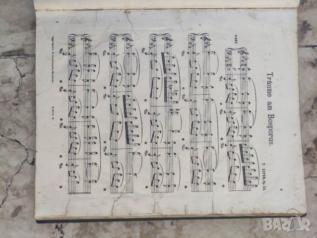 продавам стари ноти за пиано, Константинопол..., снимка 8 - Други - 42144571