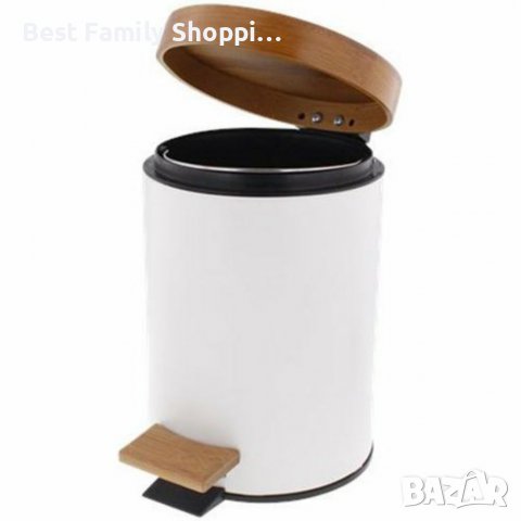 Кошче с бамбуков капак и педал