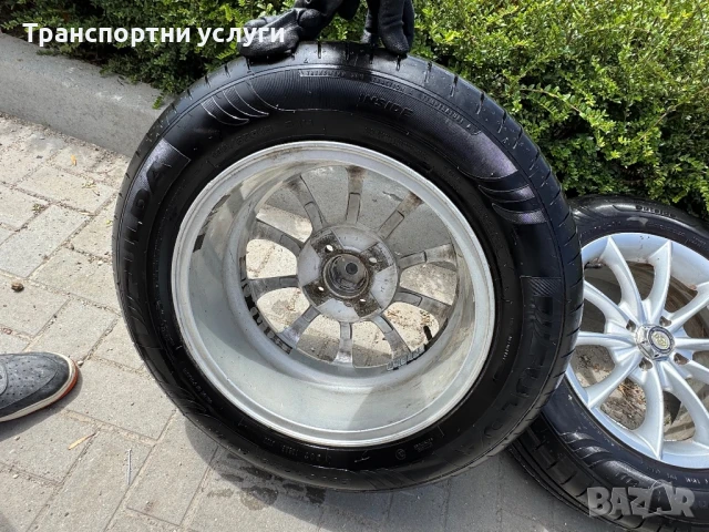 Летни гуми (23 дот) с джанти 15 цола 4х100 - 195/65/15, снимка 4 - Гуми и джанти - 51194093