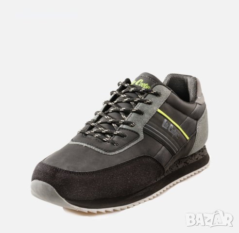 Мъжки маратонки Lee Cooper Black/Grey 702-16 №41, снимка 3 - Маратонки - 42252608