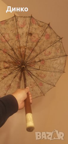 Дамски слънчев чадър на повече от 100години., снимка 12 - Антикварни и старинни предмети - 40244457