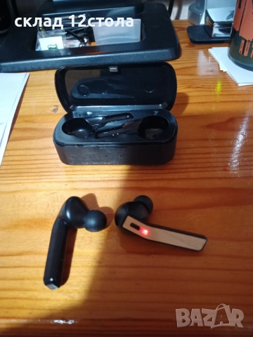 Bamboo Free Flow TWS слушалки в калъф Black, снимка 9 - Безжични слушалки - 52453313