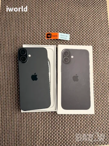 ❗️КАТО НОВ❗️iPhone 16 Plus ❗️ Лизинг от 21€/мес ❗️ BLACK / 128GB❗️Гаранция! черен 