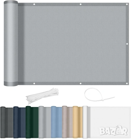 Водоустойчив и ветроустойчив параван за поверителност за балкон, тераса, ограда, снимка 4 - Други стоки за дома - 50051277