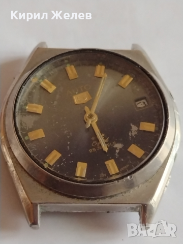 Мъжки часовник колекционерски модел AUTO 5 CRISTAL 25 камъка - 23492, снимка 7 - Мъжки - 36136992