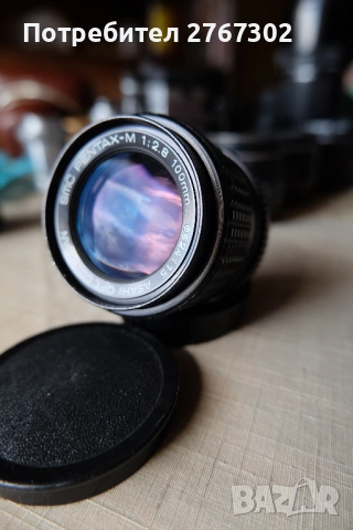 SMC Pentax-M 100mm f2.8 Lens. Pentax k mount