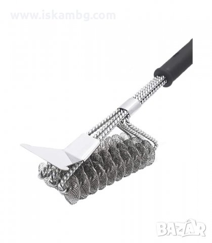 ЧЕТКИ ЗА ПОЧИСТВАНЕ НА БАРБЕКЮ, ДВУ И ТРИ РЕДОВИ - код 3050, снимка 13 - Барбекюта - 33897310