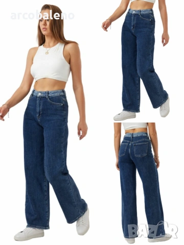 Дамски дънки с висока талия