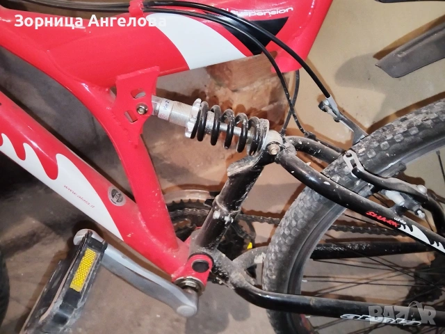 юношески MTB велосипед на италиянската марка Atala, модел White Shark, размер 24 цола., снимка 5 - Велосипеди - 53167674