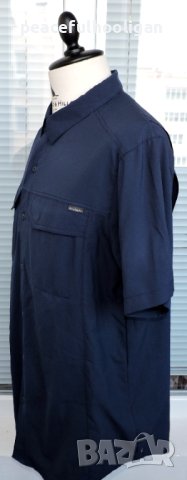 Columbia Men`s Outdoor Omni-Shade Sun Protection - мъжка риза за лов и туризъм  размер L , снимка 10 - Ризи - 44338747