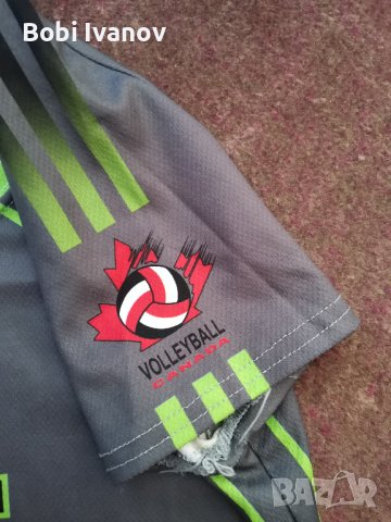 Тениска adidas сива щампована размер M, снимка 4 - Тениски - 42034909