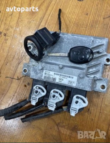 Ford fiesta 2009 година 1.25i 82кс Компютър сензор волан и ключ