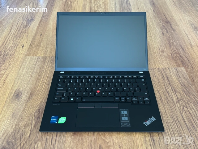 НОВ 14' Touch WUXGA Core i7-1365u Lenovo ThinkPad T14s Gen 4 32GB LPDDR5/512GB NVMe/Гаранция, снимка 3 - Лаптопи за работа - 53746301